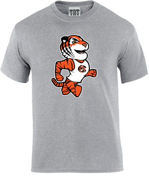 TRT Tank the Tiger Youth Oxford Grey T-shirt